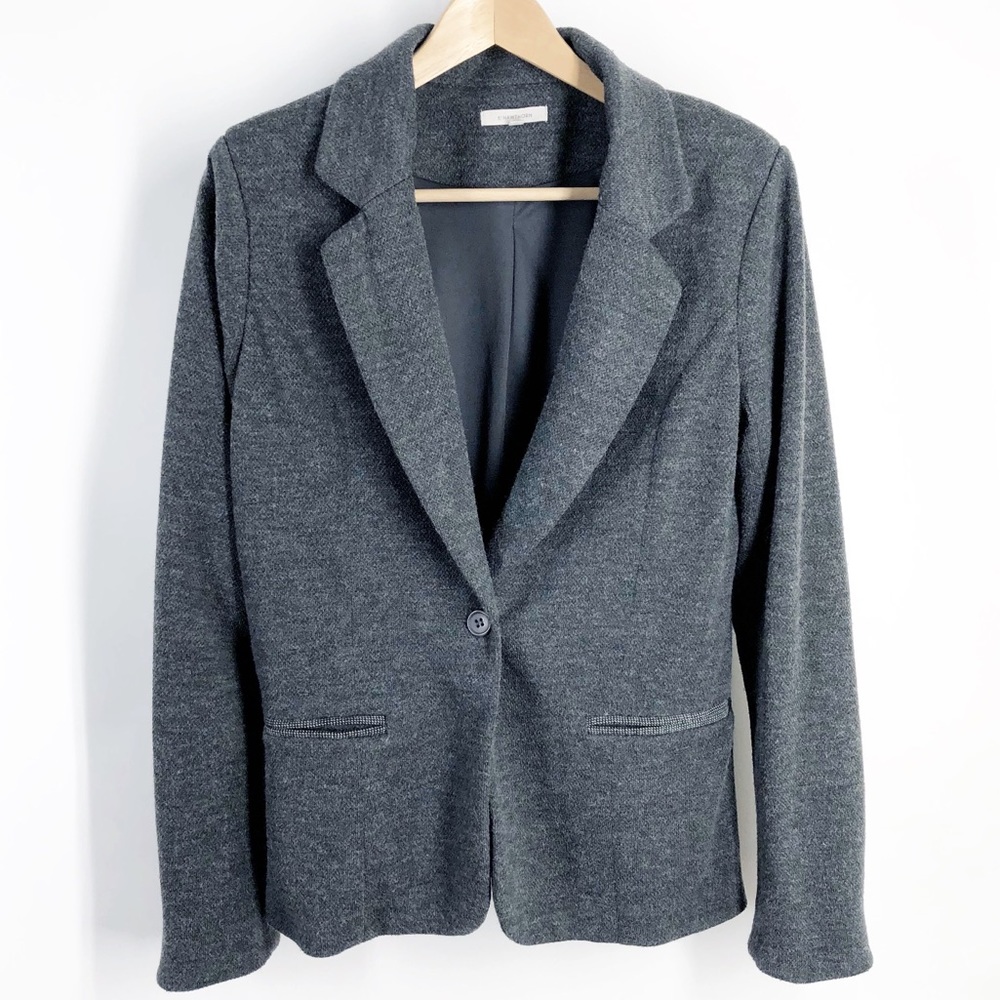 41 Hawthorn Cordoba Elbow patch gray blazer size M